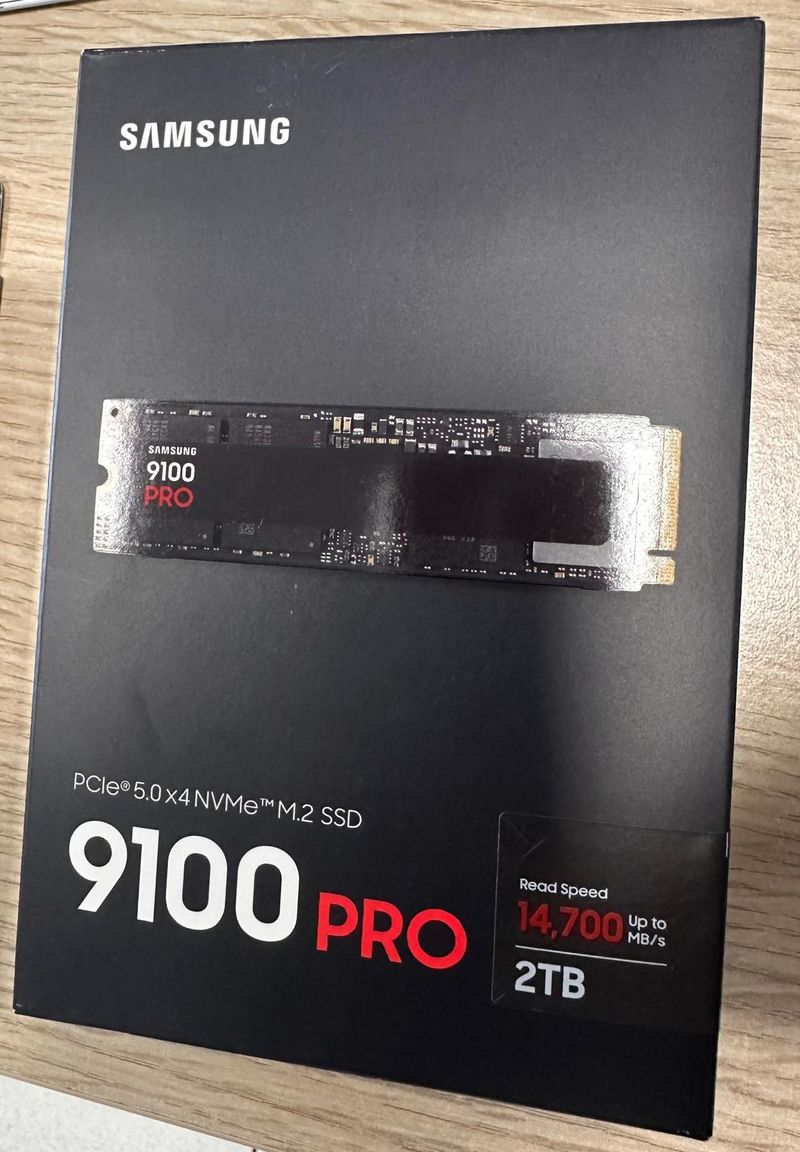 SSD Samsung 9100 PRO 2TB NVMe PCIe 5.0