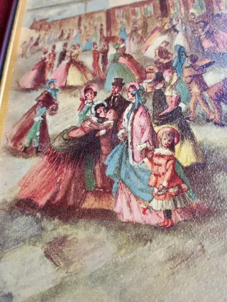 Cuadro pequeño estilo antiguo