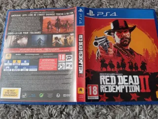 Red Dead Redemption II PS4 caratula en frances