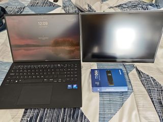 PORTATIL LG GRAM + MONITOR + DISCO DURO