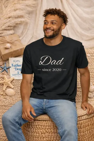 Camisetas Dad since 2020 Día del Padre