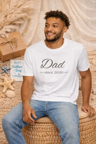 Camisetas Dad since 2020 Día del Padre
