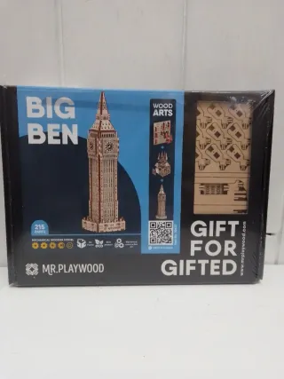 Maqueta Big Ben Madera Ensamblar