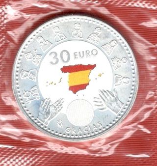 Moneda 30 Euros Héroes anónimos 2020