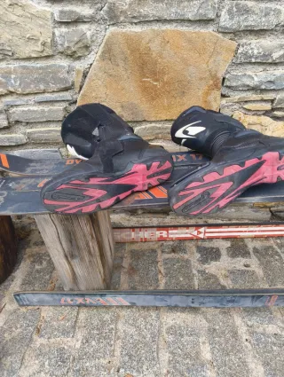 Botas de Moto Negras