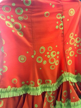 Vestido de flamenca niña 8 años