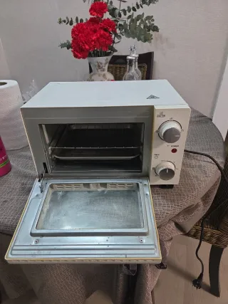 Forno Tostatore Elettrico Bianco