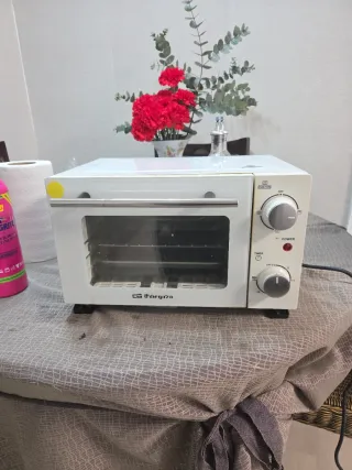 Forno Tostatore Elettrico Bianco