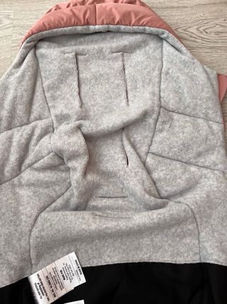 Saco de silla de paseo rosa atardecer