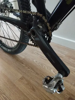 Bicicleta Ghost kato 5 Negra y Verde