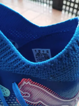 Botas de fútbol Puma azules