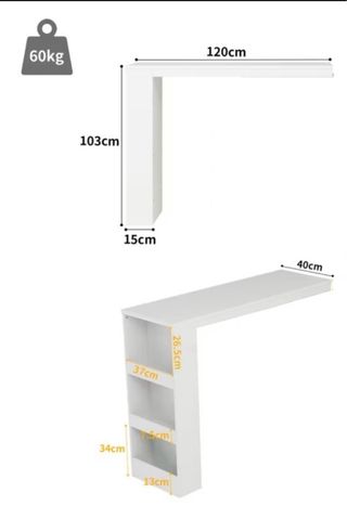 Barra da bar a parete