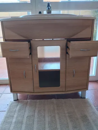 Mueble de baño ,regalo lavabo y grifo