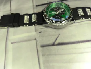 Reloj MSK Verde y Plateado