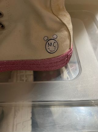 Converse Mickey Edición Limitada Blancas Rosas.