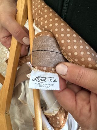 Vestido corto flamenca volantes