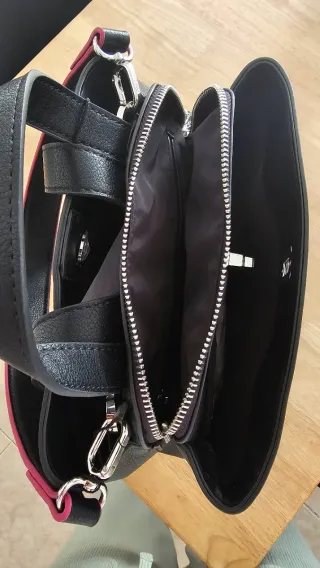 Bolso Mochila Desigual Negro Multicolor