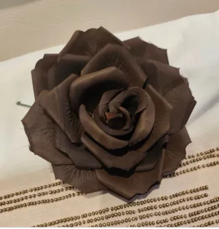 Traje flamenca topitos azules