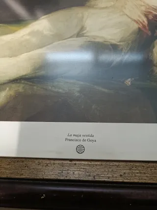 Cuadro La Maja Desnuda Goya