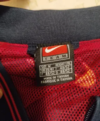 Chubasquero F.C.Barcelona Nike Azul/Rojo