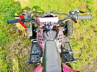 Mini Quad Gasolina Infantil Rosa