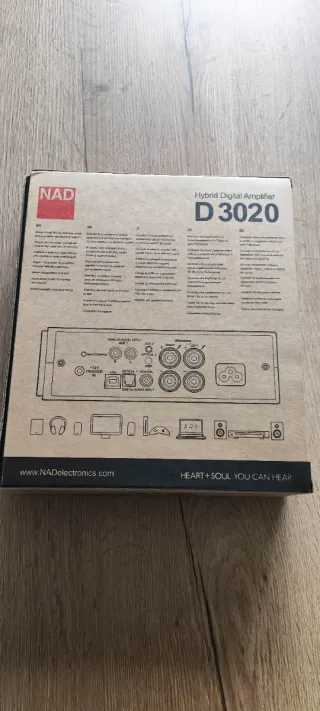 Amplificador NAD D3020 como nuevo
