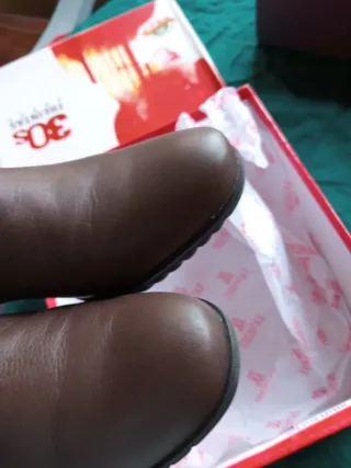 Botines marrones talla 41