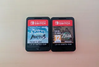 Pokémon: Arceus The Legend of Zelda: TOTK