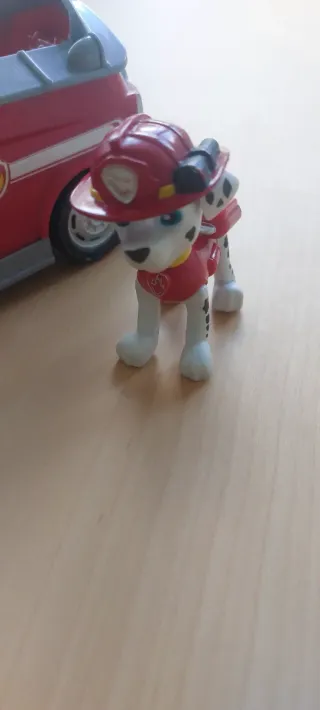 Figura Marshall Camión Bomberos Patrulla Canina