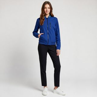 Chaqueta Bomber Tommy Hilfiger Azul Eléctrico