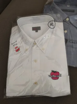 Coppia camicie EMANUELE DEL CASTELLO XL