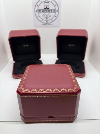 3 Cajas Cartier para Reloj/Pulsera