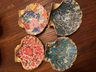 Bandeja joyero vieira decorada