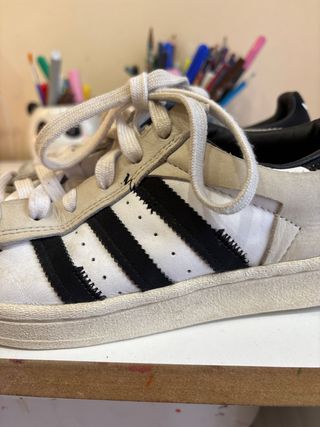 Adidas Zapatillas Beige y Negro