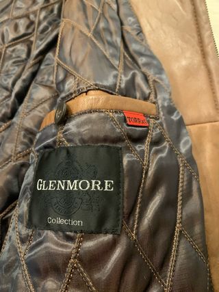 Chaqueta de piel TORRAS marrón hombre