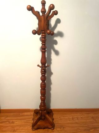 Attaccapanni in legno massello smontabile