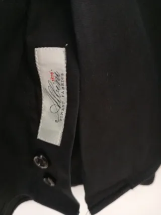 Camisa BOSS Hombre Manga Larga Negra Formal