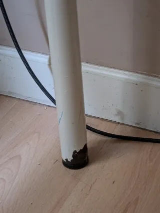 Mesa de escritorio blanca Ikea