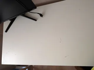 Mesa de escritorio blanca Ikea