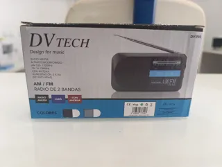 Radio DV TECH AM/FM 2 Bandas