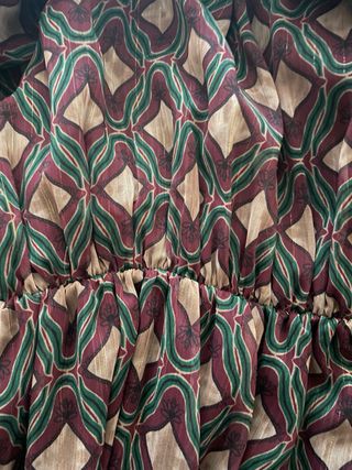 Vestito donna fantasia geometrica