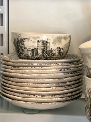 Juego de té/café Johnson Bros porcelana