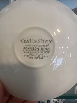 Juego de té/café Johnson Bros porcelana