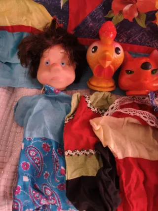 Marionetas rusas vintage