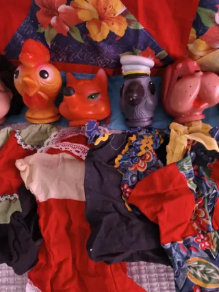 Marionetas rusas vintage