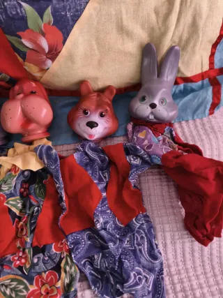 Marionetas rusas vintage