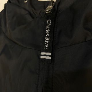 Chaqueta Cortavientos Charles River Negra Personal