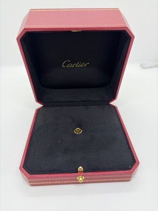 Caja Cartier Expositor Reloj/Joya Roja