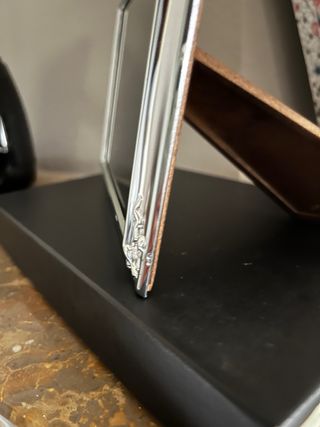 Moldura Prata Isabel Cabanillas