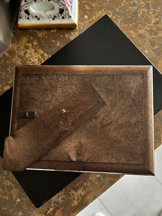 Moldura Prata Isabel Cabanillas